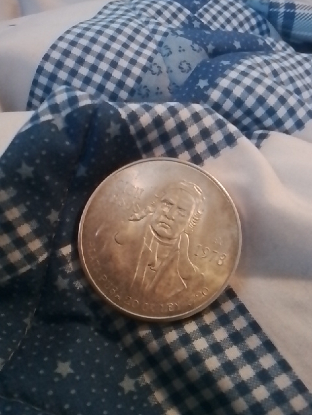Mexican Silver Coin 1978